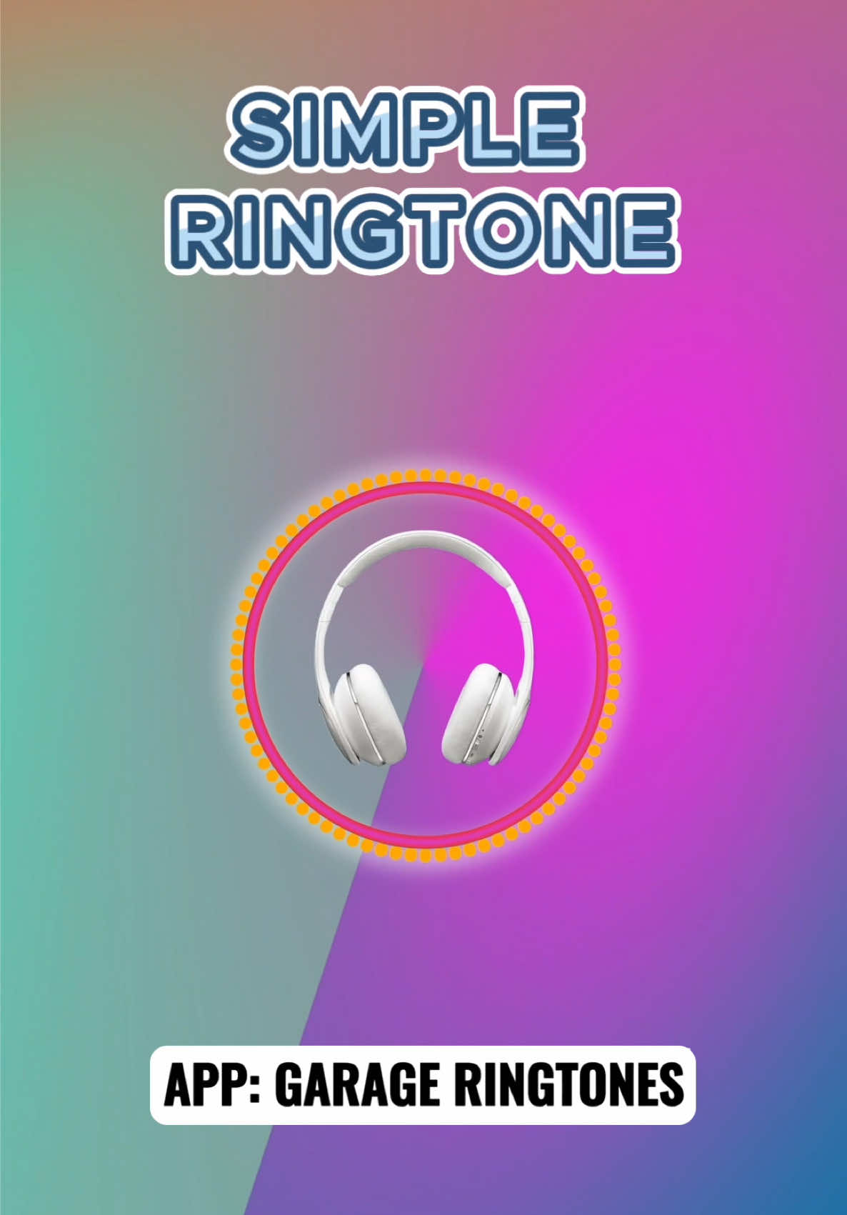 Simple ringtone for everyone 🌳❤️ #simple #iphone #garageringtones 