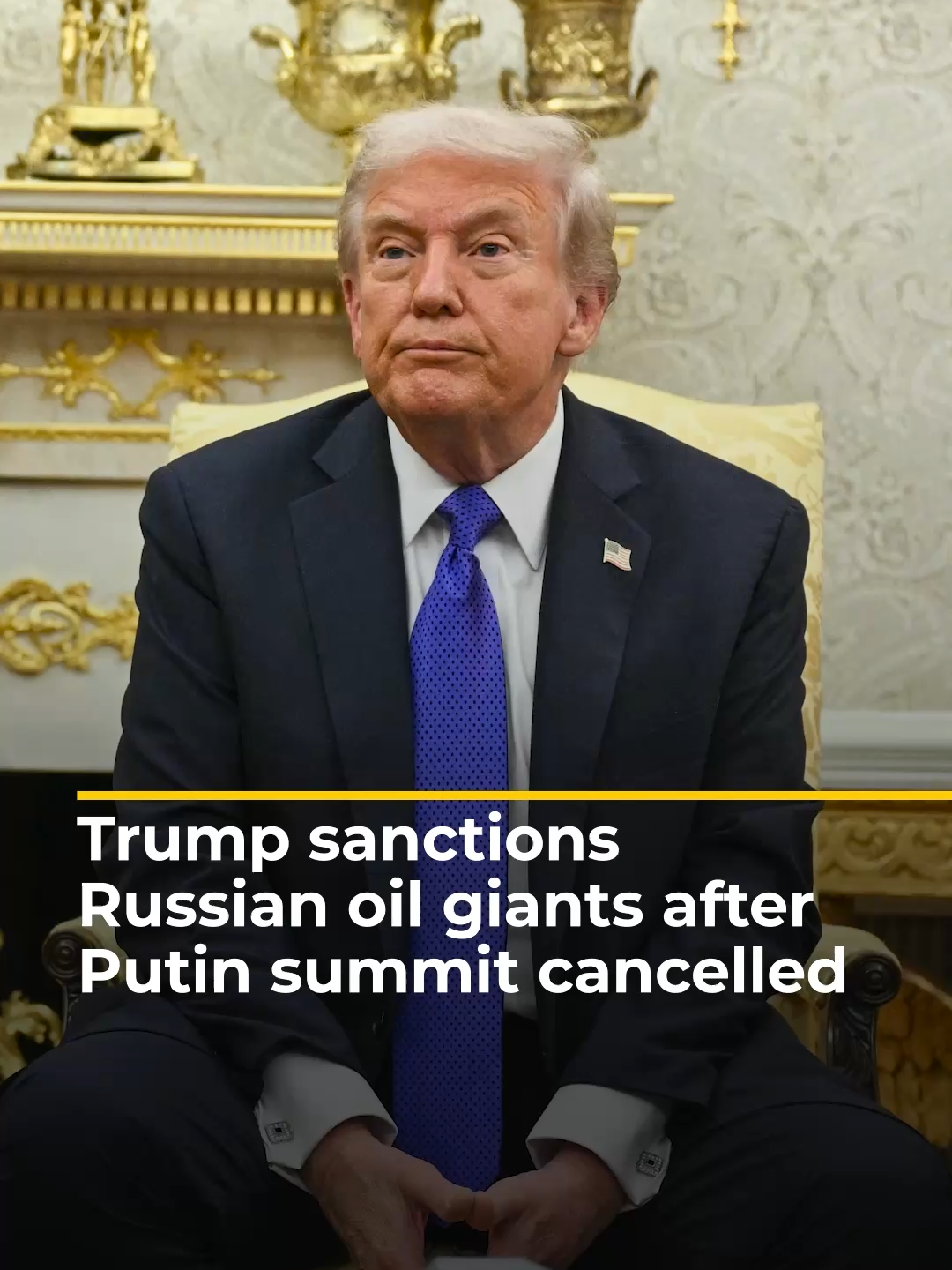 US President Donald Trump has imposed sanctions on Russia’s top oil firms, Rosneft and Lukoil, to pressure Russia’s President Vladimir Putin on a ceasefire in Ukraine.  . The EU has also approved a 19th round of sanctions, with Russian gas exports targeted.  . President Zelenskyy welcomed the moves, which Russia has described as ‘counterproductive’. #news