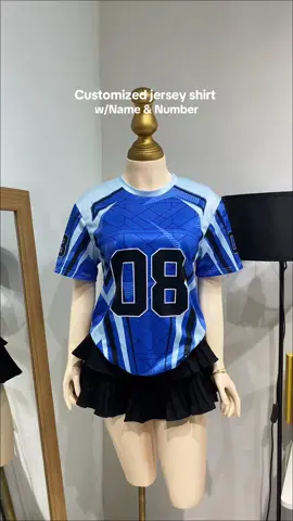 Free customized jersey shirt #jerseyshirt #customjersey #oversized #customizedshirts #top 