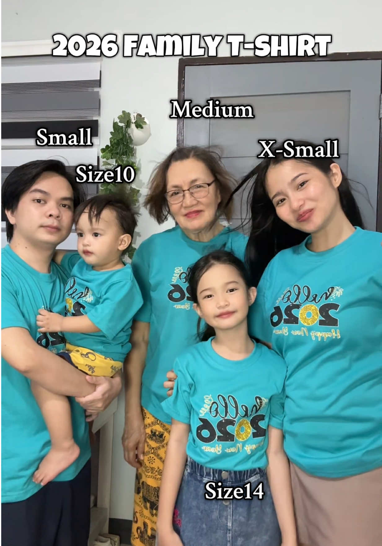 Color of the Year 2026 Transformative Teal I-checkout nyo na tong New Year Shirts habang hindi pa ubos! Mas mura at kumpleto ang mga sizes nyan! #newyear2026 #coloroftheyear #coloroftheyear2026 #familyshirt #newyearshirt