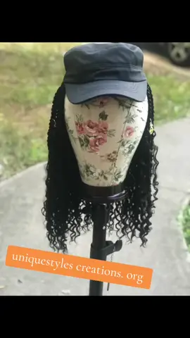 #onthisday the original creator, y'all come on and order today and get you a hat with 100%human hair any length,braids any length any color any styles .... thanks in advance 
