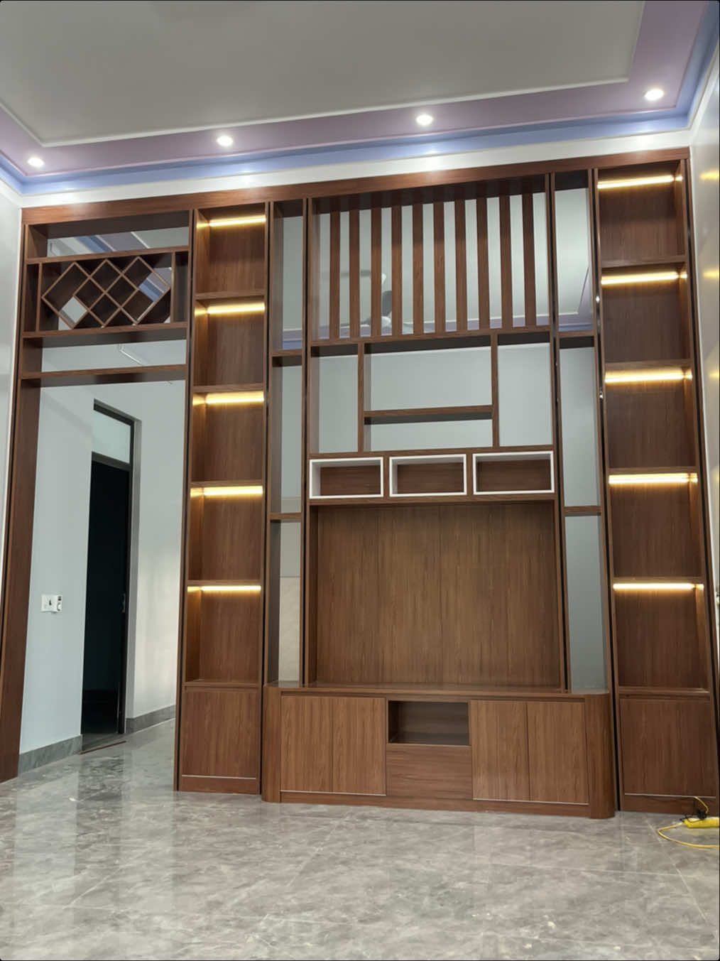 Thiết kệ bộ vách lam cho a khách Cẩm Thuỷ-Thanh Hoá#xuhuong2025🥰 #vachlamphongkhach #vachlamtrangtri #xuhuong #vachnganphong 