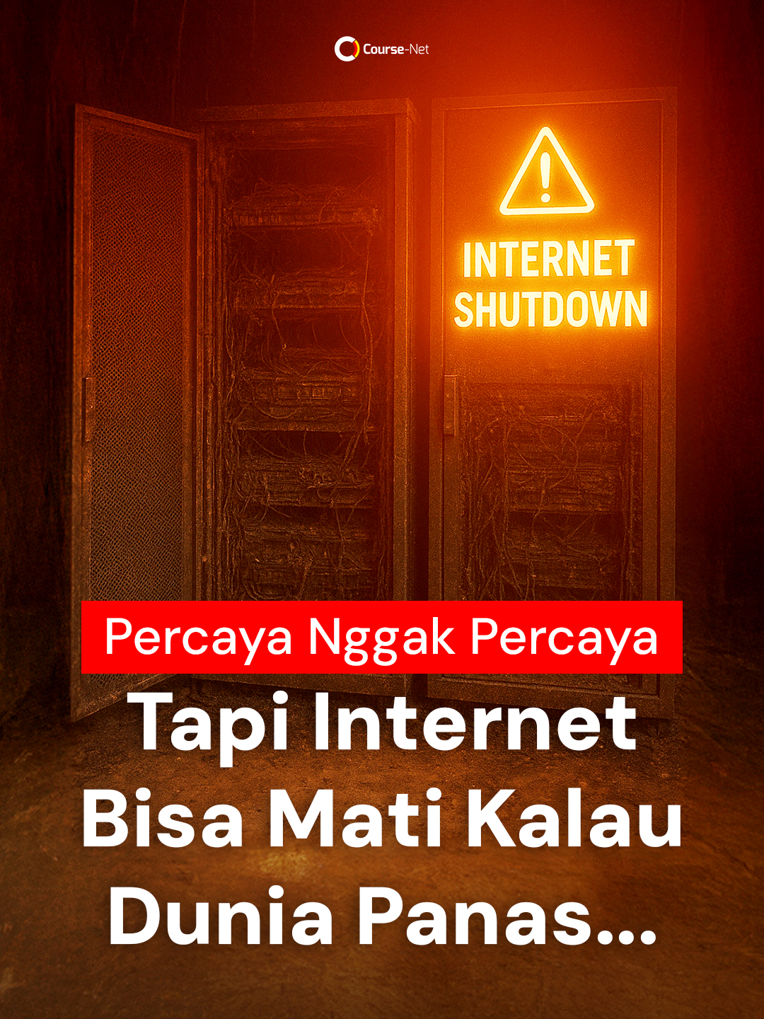 Internet hidup karena dingin?! 🧊 Iya beneran. Semua server dunia tuh “ngadem” di tempat super dingin, dari bawah laut sampai pegunungan bersalju. Coba deh, kalau kamu yang jaga server dunia… kamu pilih taro di mana?