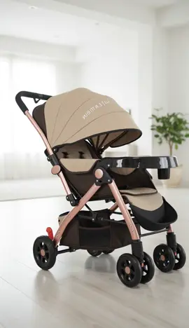 Stroller Kitty Mom yang super elegan, travel friendly, gampang dilipat, multi posisi, dan kuat menopang sampai anak umur 6 tahun Cek keranjang kuning, ya! #strollerlipat #strollertravelling #perlengkapanbayi #keretadorong #strollermurah 