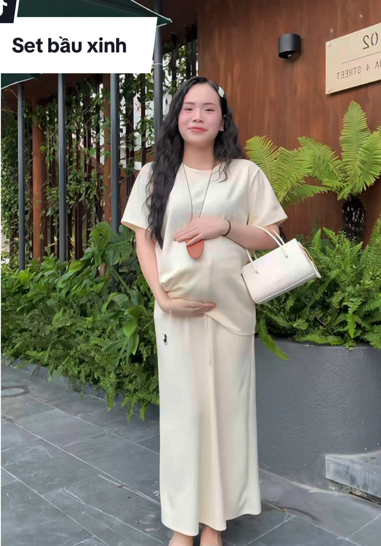 Set bầu xinh lắm nè#xuhuong #mebauthongthai #mebaumebim #thoitrangbau #setbauxinh 