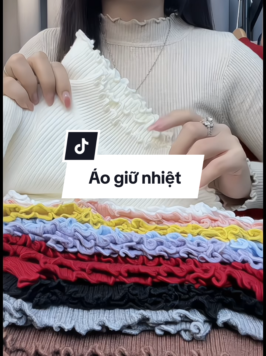 Áo giữ nhiệt nữ #aogiunhietnu #hottrend #fashion #lenxuhuong #tiktokawards 