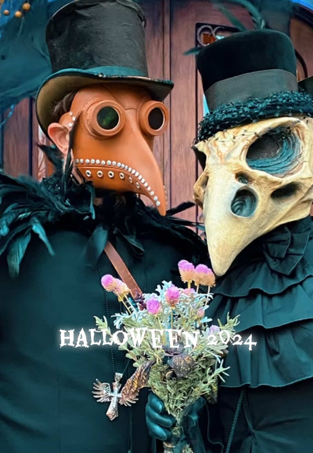 Greetings, I am Dr. Plague, a relic from the darkest days of the Black death. I first appeared in the 14th century Italy, called upon to comfort the relentless tide of the plague that swept through Europe. My ominous cloak, gloves, and birdlike mask might seem frightening, but my purpose was to bring help-or at least comfort-to the afflicted. The mask, you see, stuffed with herbs and spices, was meant to protect me from the 