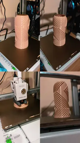 Design elegante, linhas fluidas e acabamento impecável. #Design3D #VasoModerno #Impressão3D #DecoraçãoMinimalista #3DPrint 