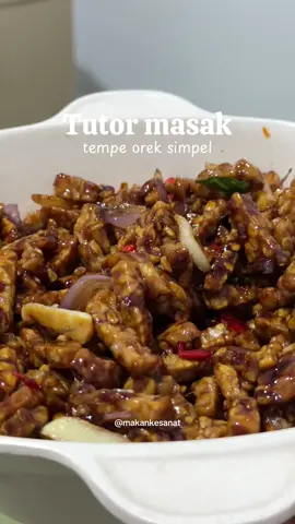 Akhirnyaaa kesampean dimasakin tempe orek 😌🫶 masak apalagi nihhh  #makankesanat #tempeorek 