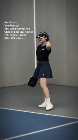 Giây trước còn cười, giây sau vào trạng thái “chiến” liền #lylypickleball #pickleball #giaoluupickleball #wikaruta #wikapickleball 