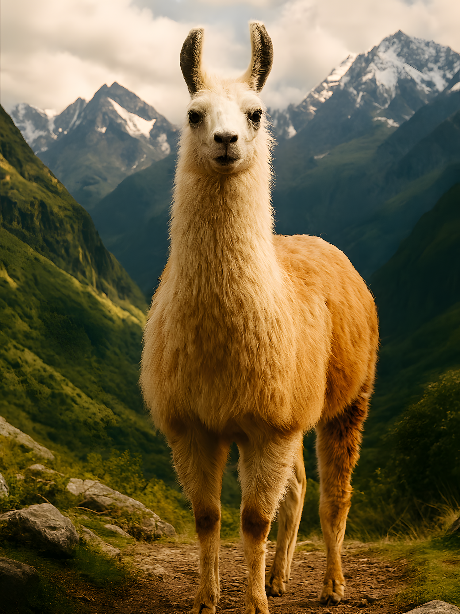 Llama Andina 🦙 #animación #animationart #motiondesign #animals #animalesincreibles #animalesdelperú #llamaandina #andes #peru #naturalezaperuana #culturaandina #faunaperuana #orgulloperuano #creaturedesign #digitalcreatures #artificialintelligence #inteligenciaartificial #aitools #aivideo #aiartist #aiartwork #creativeai #graphicdesign #diseñografico #digitalart #creatividadsinlímites #trending #fyp #parati #viralvideo #creadordigital #contentcreator