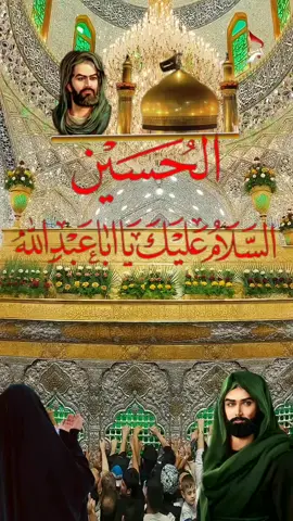 #السلام_عليك_يااباعبد_الله_الحسين  #يااباعبدالله_الحسين_نضره_منك_مولاي🥺🖤 