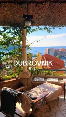 dubrovnik old town from our airbnb window ☁️💌 #croatia #dubrovnik #foryou #views 
