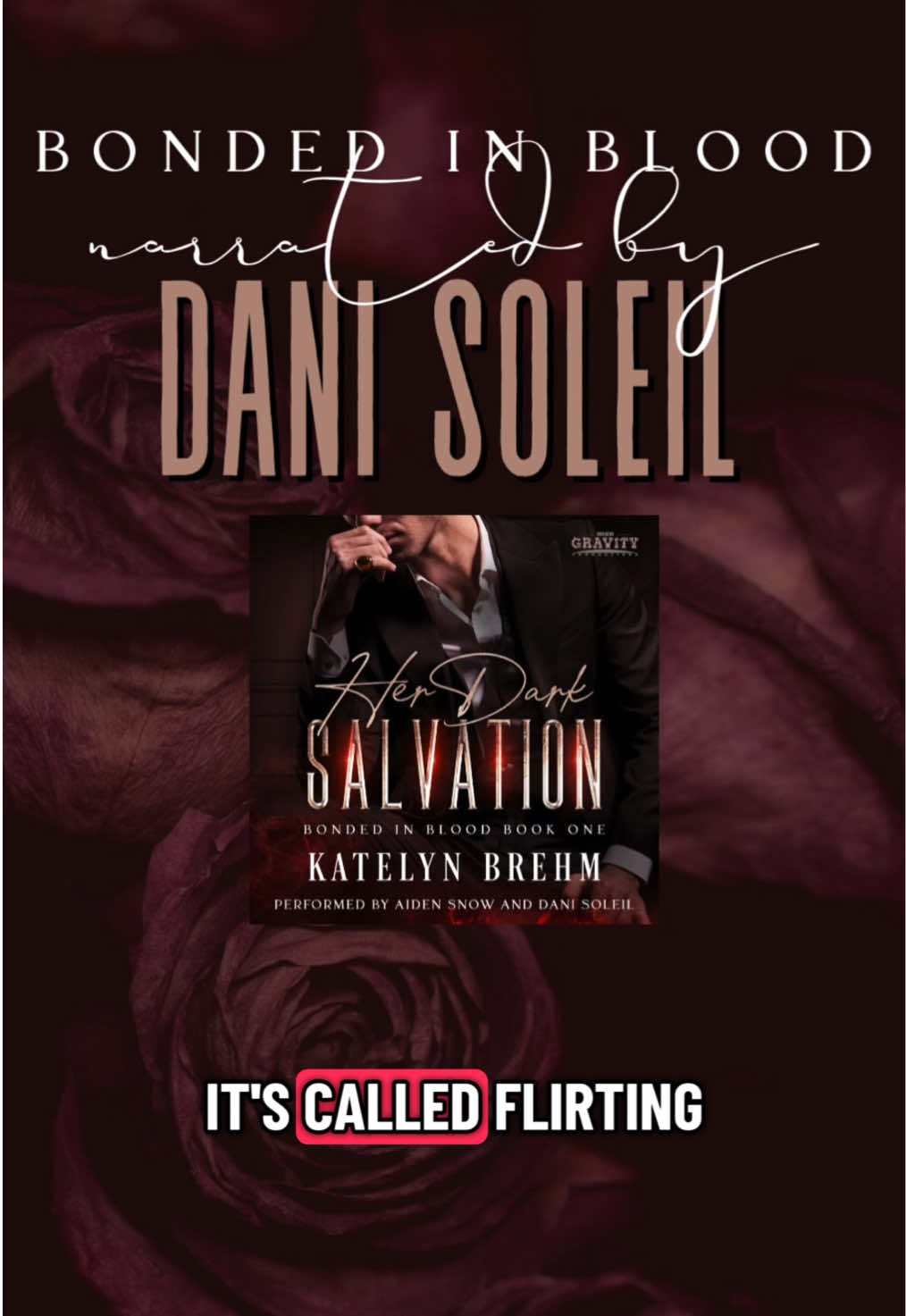 Introducing @Dani Soleil.Narrator as Anna Barone in Her Dark Salvation! When I first heard the audition, I knew she’d be perfect for all the femme characters in the series, and finally hearing these snippets… I’m in tears! I hope you enjoy this teaser of Anna and Marco’s cat and mouse. There’s more where that came from and I can’t wait for you to listen! Produced by @highgravityaudiobooks #darkromance #mafiaromancerec #booktokfyp #bookrecs #bookboyfriend