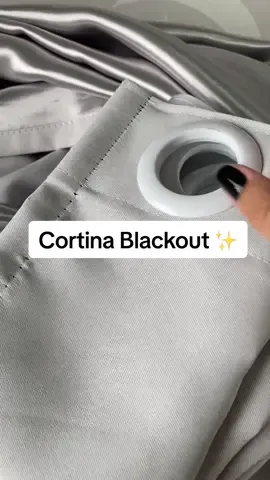 Cortina blackout em tecido premium