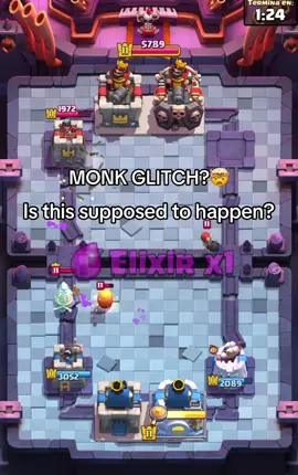Is thus a glitch? @Clash Royale how?