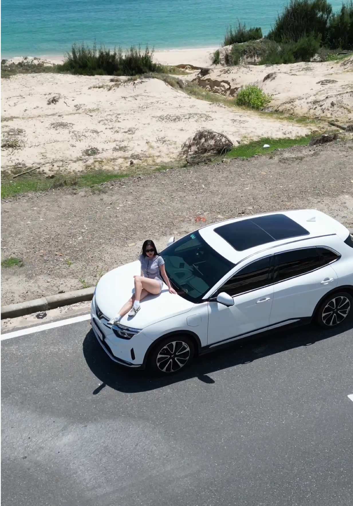 VF8 Plus, 402 mã lực ⚠️  cùng em đi muôn nơiii 🚗⛰️   #vinfastvf8 #phuotxedien #xuyenviet #phuototo #xedienvinfast 