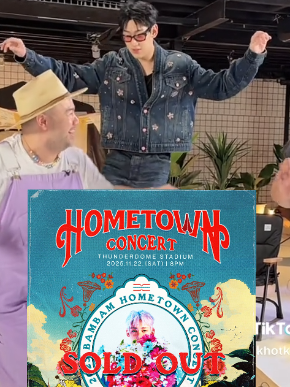 Congratulations! 🥳🥳🥳 #HOMETOWNConcert_SOLDOUT #BamBam_Concert_HOMETOWN #HOMETOWN #BamBam @뱀뱀 BamBam 