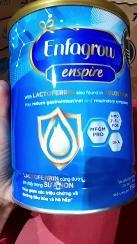 Sữa bột Enfagrow Enspire 3 850g hỗ trợ đề kháng với Lactoferrin dành cho trẻ từ 2-6 tuổi#suacongthuc 
