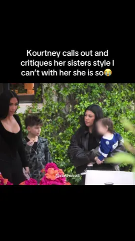 Oh Kourtney 😭 Kourtney calls out and critiques her sisters’ style #kourtneykardashian #kimkardashian #khloekardashian #krisjenner #foryou 