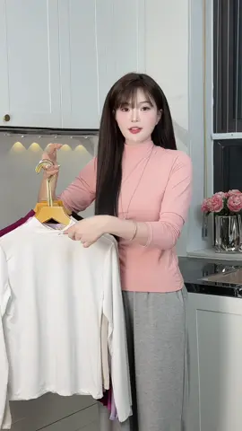 Áo thun lạnh dài tay, áo giữ nhiệt #champhanriview #aothun 