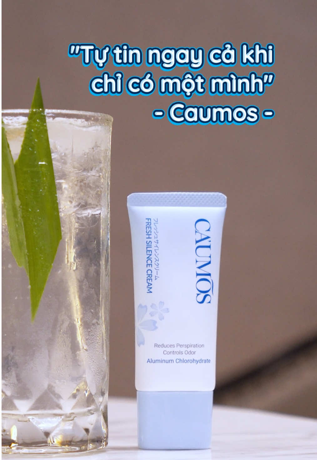Chỉ cần cảm giác tự tin - là đủ để thấy mình toả sáng ✨ #CaumosVietnam #FreshSilenceCream 