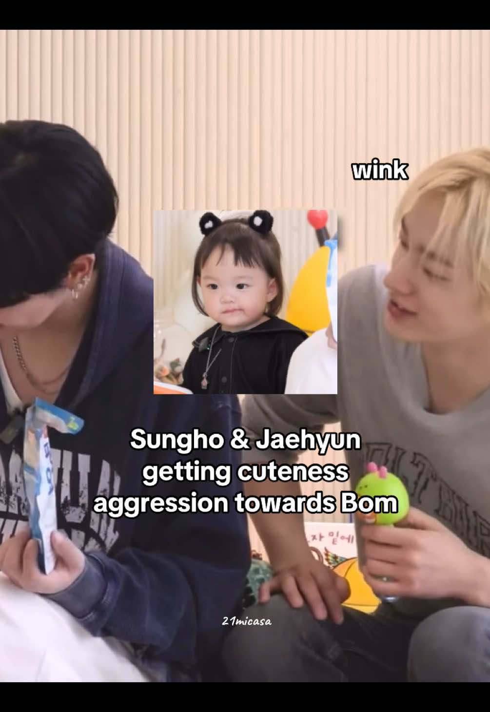 Sungho & jaehyun getting cuteness aggression towards bom🥹 #sungho #myungjaehyun #boynextdoor #thereturnofsuperman #fyp @BOYNEXTDOOR 