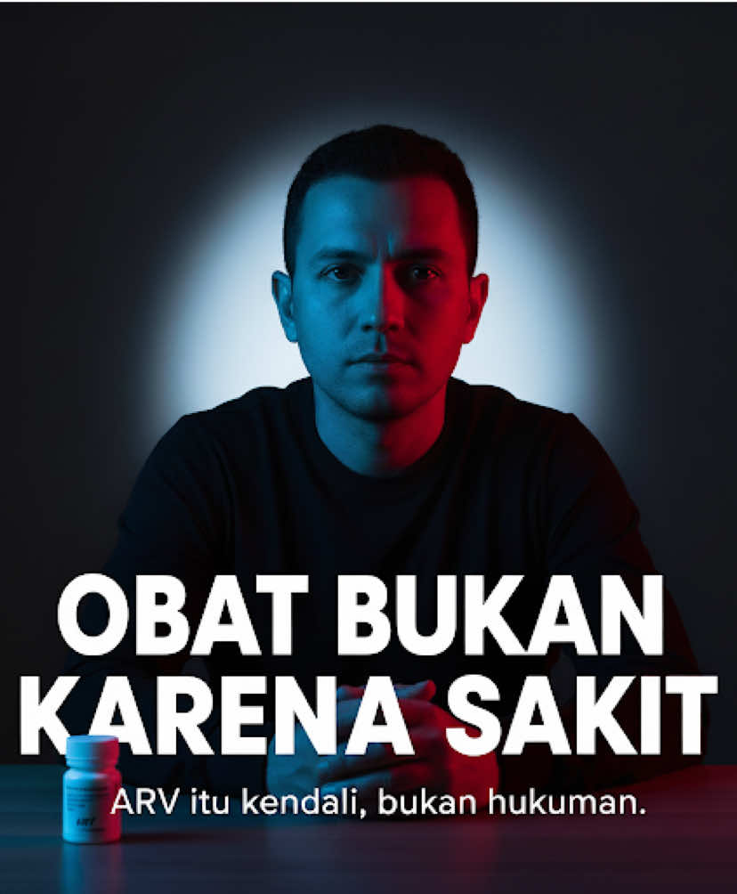 Membalas @akun lama sedang di blok Obat bukan selalu tanda sakit, tapi tanda paham. ARV bukan hukuman, tapi bentuk kendali atas hidupmu. HIV bisa dikendalikan dan ilmu adalah senjatanya. #ODHIV #EdukasiHIV #ARV #HIVBukanPenyakit #KritisDanIlmiah    
