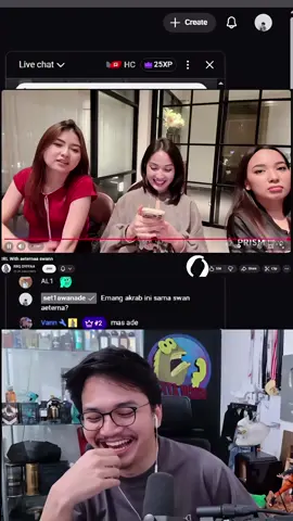 momen mas ade var live nya dyffa #set1awanade #swansage #rrqdyffaa #aeterna 