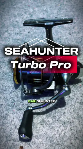 Reel Seahunter Turbo Pro harga terjangkau serasa sultan dengan spek yang begitu lengkap  #reelseahunter #reelseasir #reeldaiwamurah #reelpancingkuatmurah #reelpowerhandle 