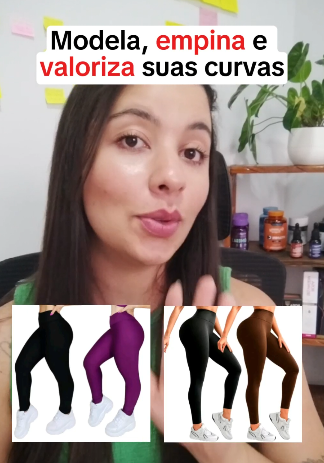 Legging baratinha kit com 2 #legging #roupadeacademia #lookdeacademia #promotiktok 