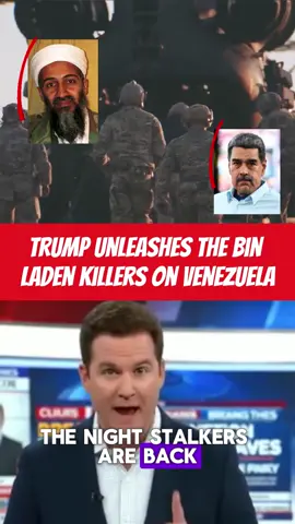 TRUMP UNLEASHES THE BIN LADEN KILLERS ON VENEZUELA! #news #breakingnews #eua #us #usa #nightstalker 