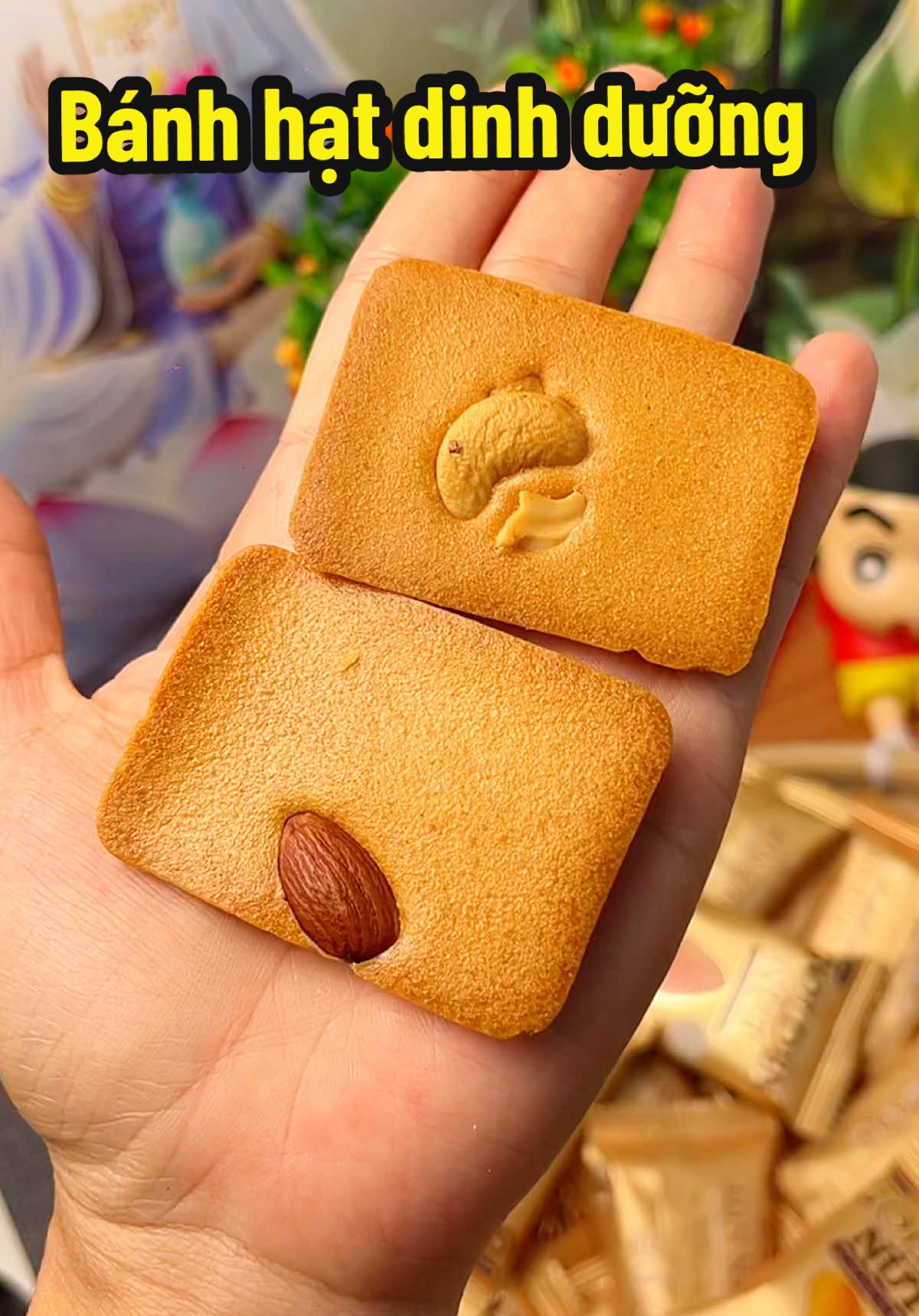 Bánh hạt dinh dưỡng#xuhuong #thịnhhanh #fyp 