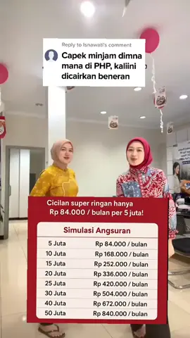 kalau ajukan pinjaman di sini syaratnya sangat mudah Bun proses cepat langsung cair hari ini bunga 0% #pinjamanuangonline  #pinjamancepatcair  #pinjamansyariah  #masukberanda #fyp 