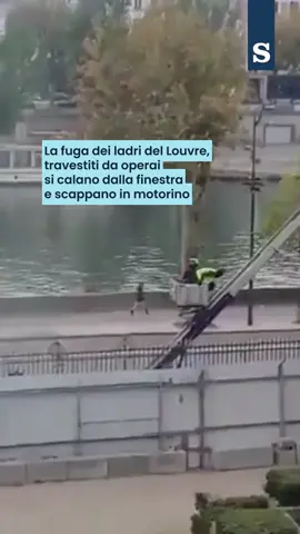 Le prime immagini della clamorosa rapina al Louvre di Parigi mostrano i ladri mentre scappano a bordo di un montacarichi montato su un camion. Indossano giubbotti gialli fosforescenti, per far credere di essere addetti alla manutenzione. Dopo aver raggiunto la strada, i due si sono dileguati su uno scooter, portando con sé i gioielli della regina, dal valore stimato di 88 milioni di euro.  Video X Les Spectateurs #louvre #parigi #ladri