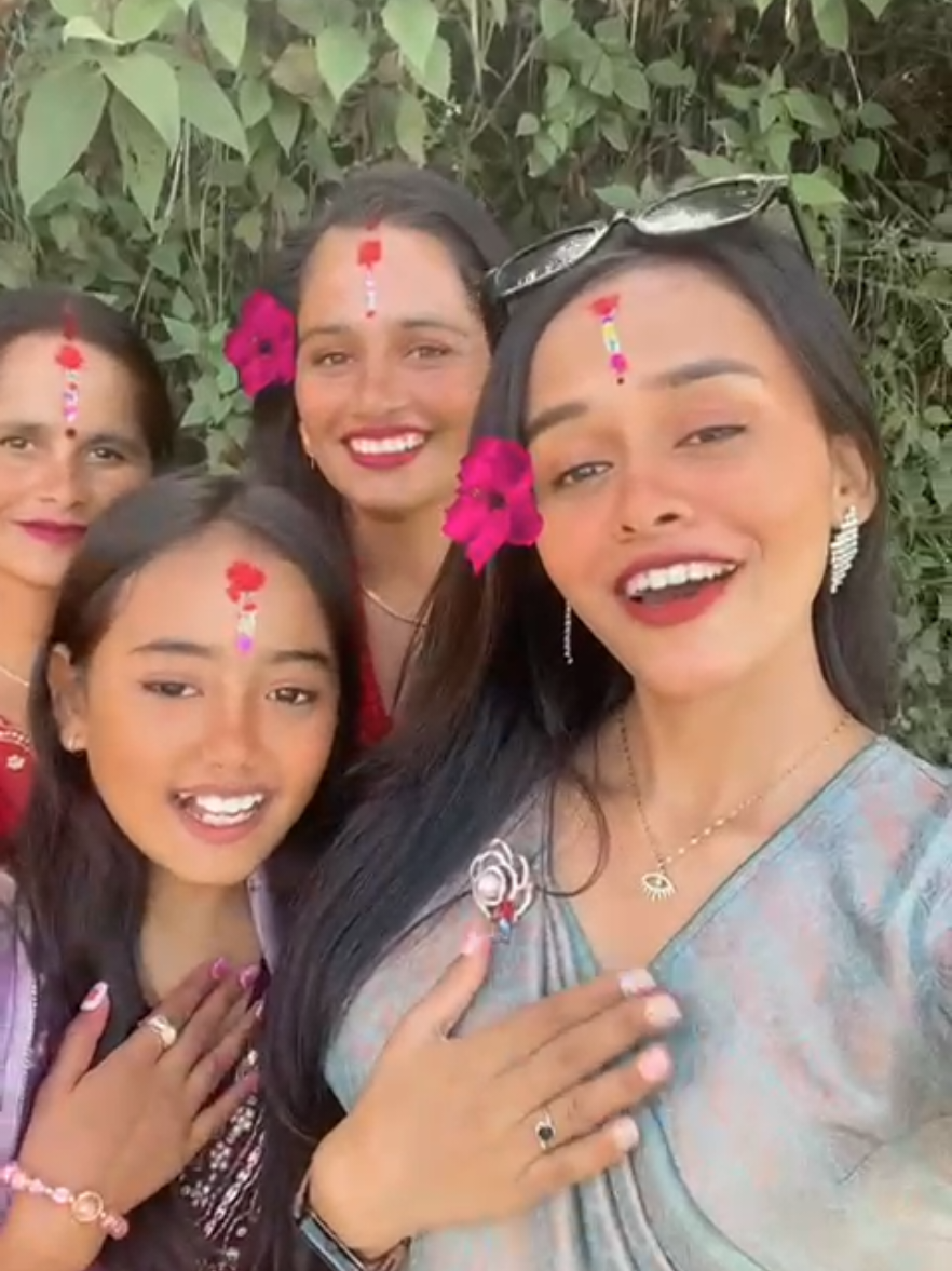 Happy tihar ,♥️🥰##fyp #tihar @sapana..17 