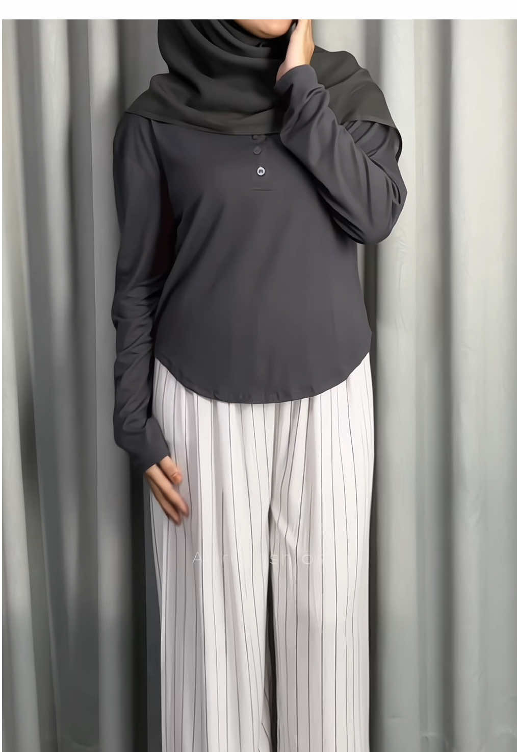 #longsleeve #kaoswanita #kaosrayon #outfitideas 