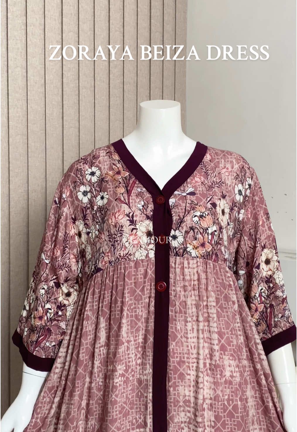 ZORAYA BEIZA DRESS😍❤️💕#promo #zoraya #bumil #dress #dasterviral 