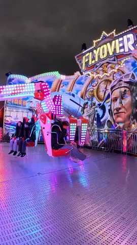 Fahrt in Fly Over - Dresdner Herbstfest 2025 #Rummel #Kirmes #Funfair #Ride #Adrenaline 