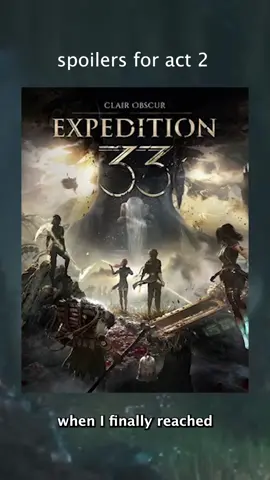 i will be talking about clair obscur: expedition 33 for the rest of time, so let’s get into it… verso is so unbelievably fascinating to me! i’d never played as a character that i so fully knew was hiding something from me and that internal dissonance was super interesting to explore - would love to know y’all’s thoughts about it to! video games are simply cool!! #clairobscur #videogames #writing #expedition33 