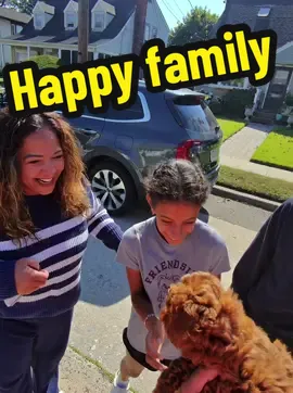 The best part about my job is making family’s happy 🥺 #pet #poodle #puppy #dog #animals 