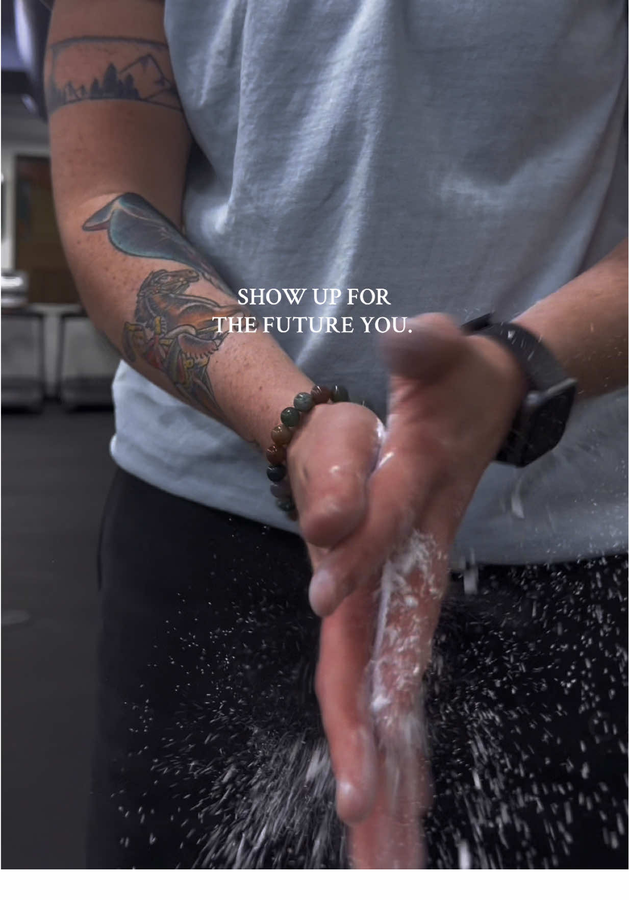 Show up for the future you. ⚡️ #gym #gymmotivation #showup #foryoupage #viral @bantr 