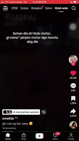 dangan kisah abang nih kite dapat berlajar bahawal wanita yang boleh menerima segala kekurang nga kite ada cume susah untuk temui🥲