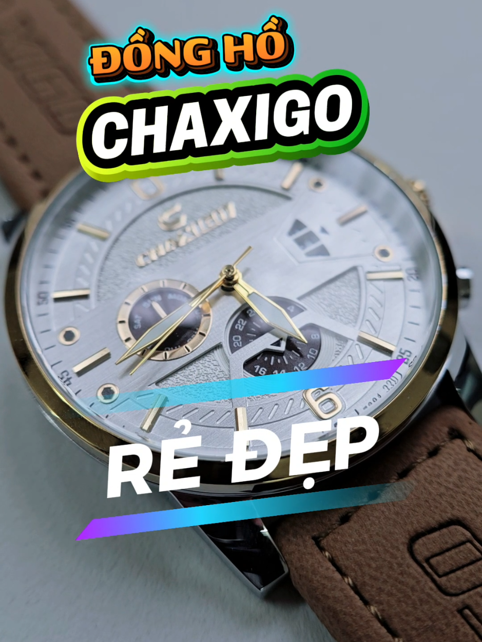 Đồng hồ đeo tay Chaxigo giá rẻ, đeo tay đẹp, chạy pin, chịu nước phù hợp học sinh, sinh viên, nhân viên văn phòng #xuhuong #chaxigo #đồnghồ #watch #đồnghồđeotay hồđeotay