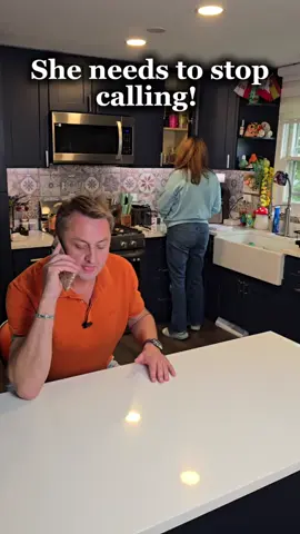 She just won't stop calling! #comedy #humor #couplescomedy #funny
