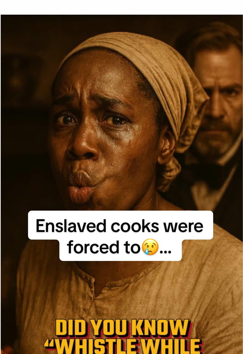 Did you know “Whistle while you work” song has dark slavery origin Black history not taught in schools	 untold black history hidden black history facts black historical figures crazy history facts hidden slavery truths U.S. history unknown black historical facts black historical facts dark slavery facts #blackhistoryfacts #historytok #blackexcellence #blackhistory #hiddenhistory 