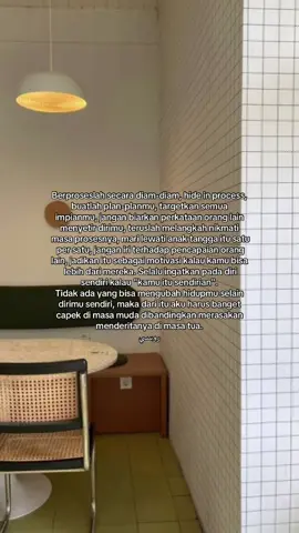 Berproseslah diam-diam, biar hasilnya yang bersuara lantang nanti 🌷✨ #motivasihidup #hiduptenang  #proseshidup #masukberanda #fyp 