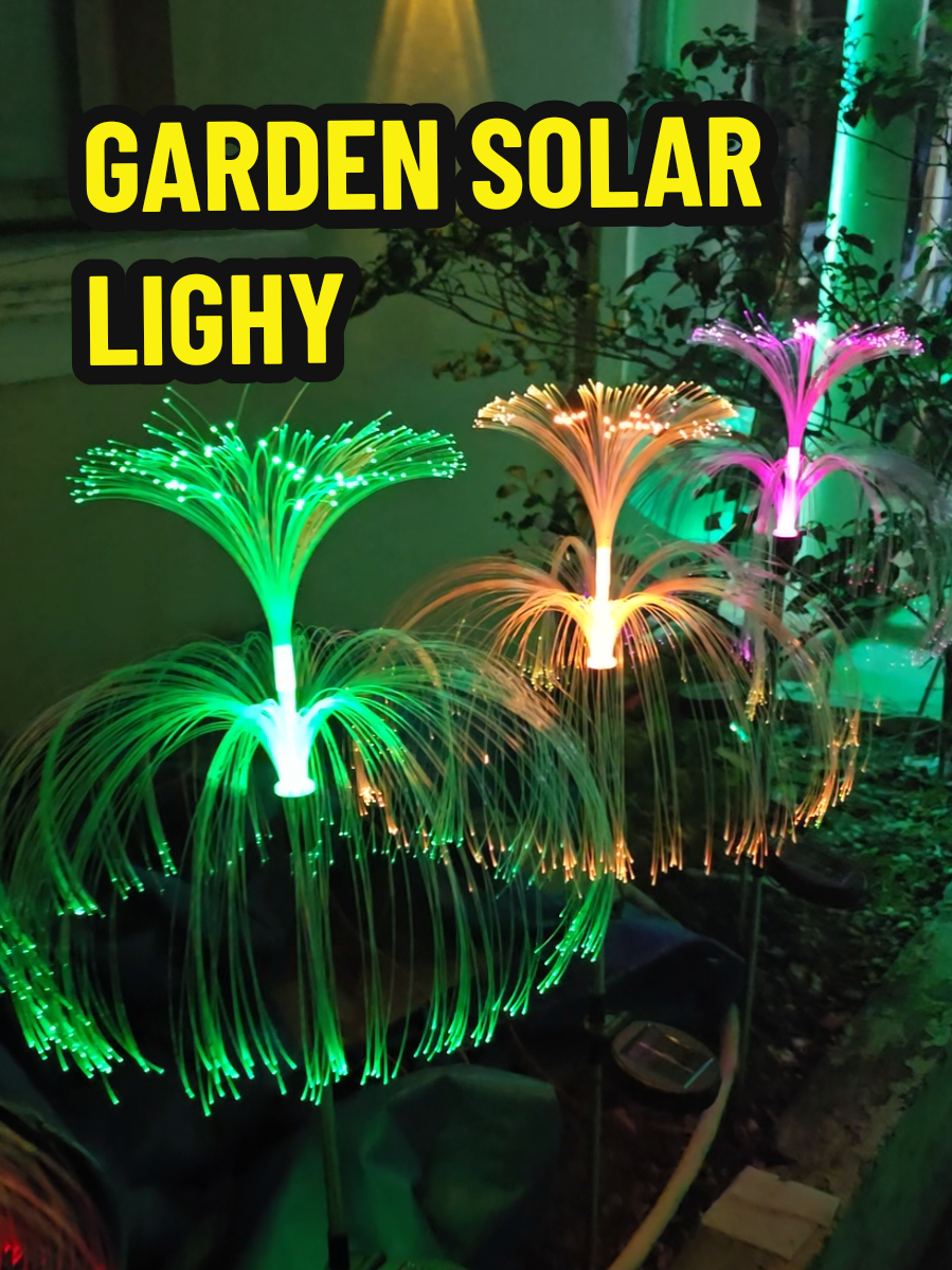 Gard3n solar light ganda sa eyes e ❄️ #gardensolarlights #solarlights #solargardenlight #solarlight #jellyfishsolarlight 