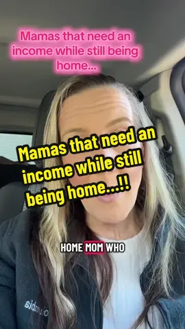 Mama is you need to bring in an income but also want to stay home the this is for you!!#sahm #earnmoneyonline #makingmoneyonline #sidehustleideasformoms #makemoneyonline 