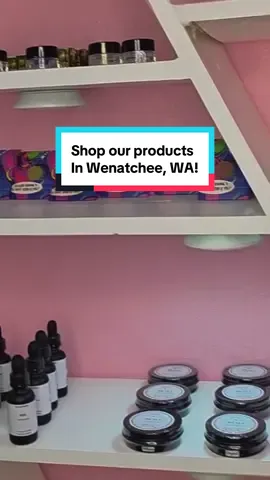 We could not be more excited to be on the shelves in Wenatchee! Shop our cruelty free skincare & viral color changing lip stain Magic @Fairy Cafe #wenatchee #connectedboutique #skincare  #coffeeshop 